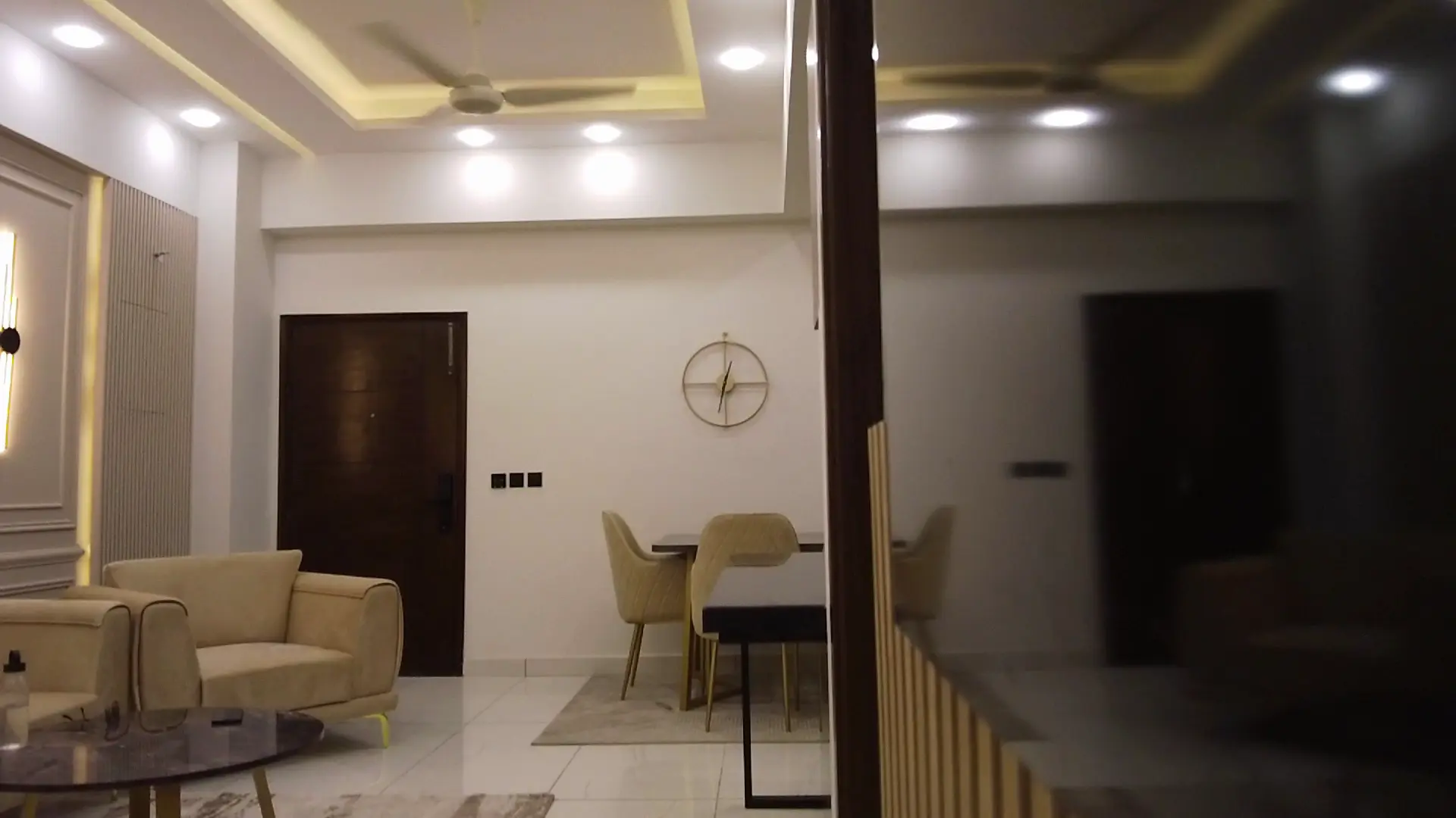 Hill Crest Residency balcony with stunning city views and outdoor seating