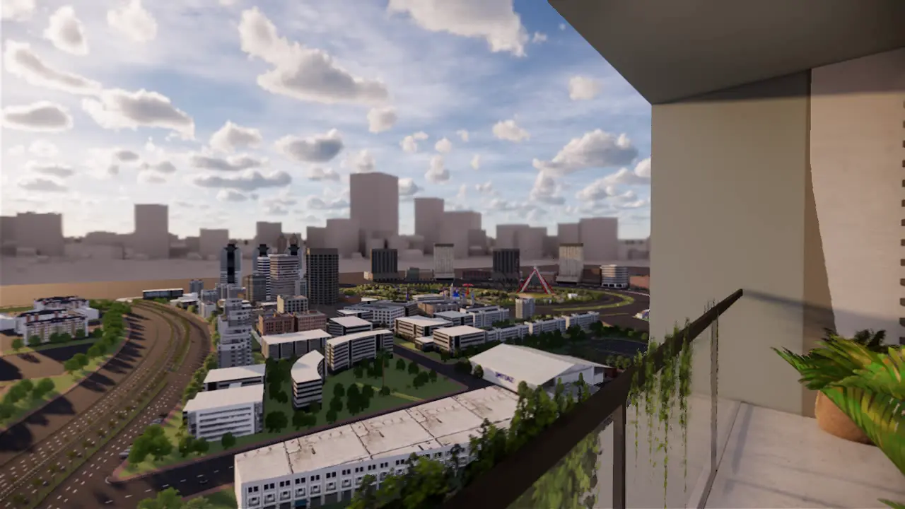 Narkin's Boutique Residency dining room with elegant furniture and panoramic windows